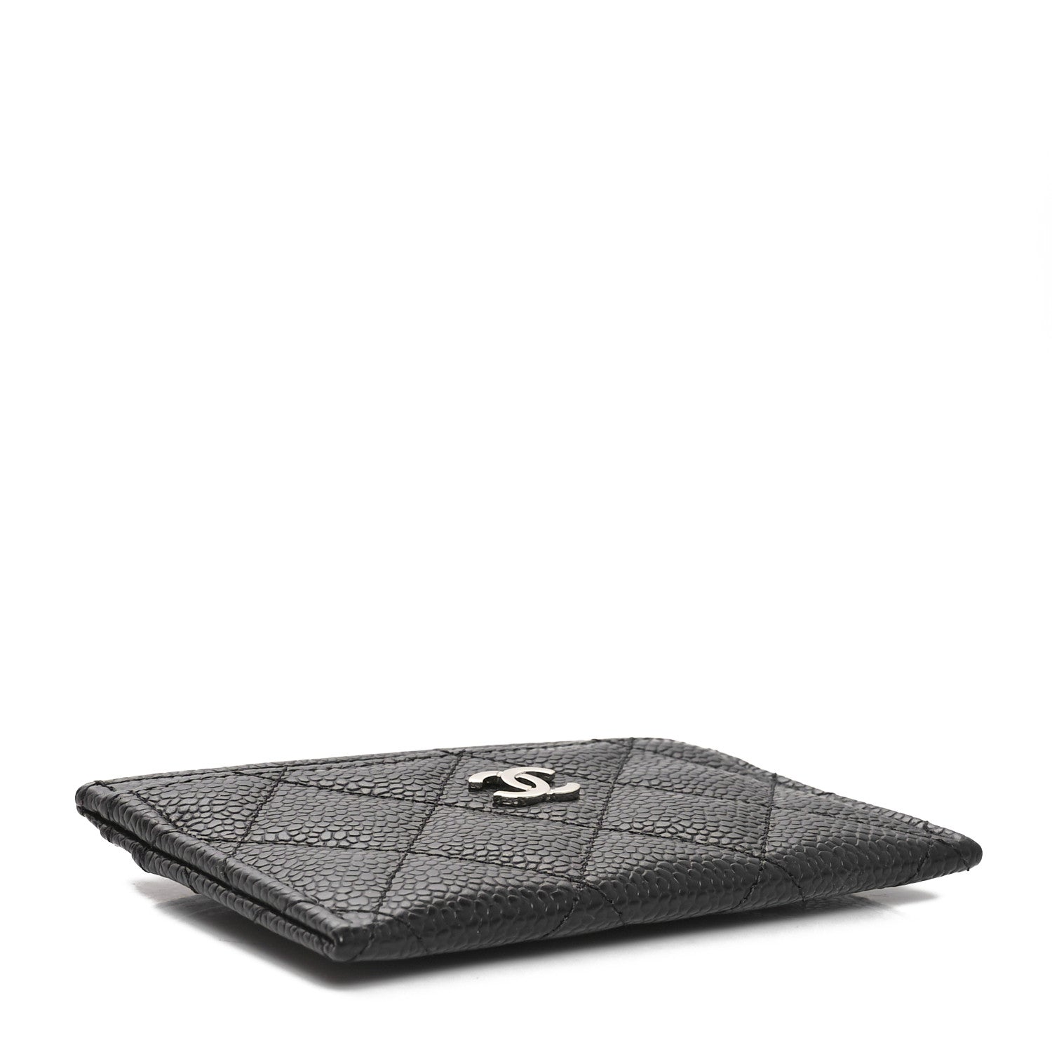 Chanel Caviar Quilted Card Holder Black 4 of 10
