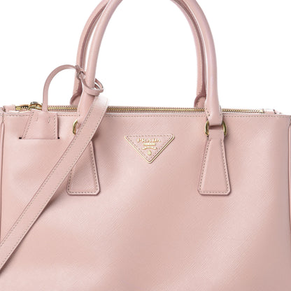 Prada Saffiano Medium Galleria Double Zip Tote Orchidea 8 of 8