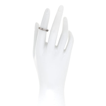 Tiffany Sterling Silver Narrow Atlas Ring 50 5.25 2 of 5