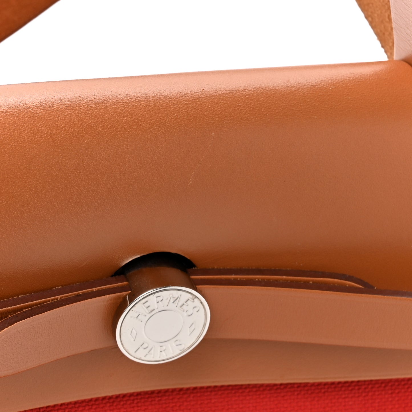 Vache Hunter Toile Herbag Zip 31 PM Rouge Tomate Natural