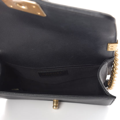 Chanel Caviar Quilted Small Boy Flap Black 5 of 10