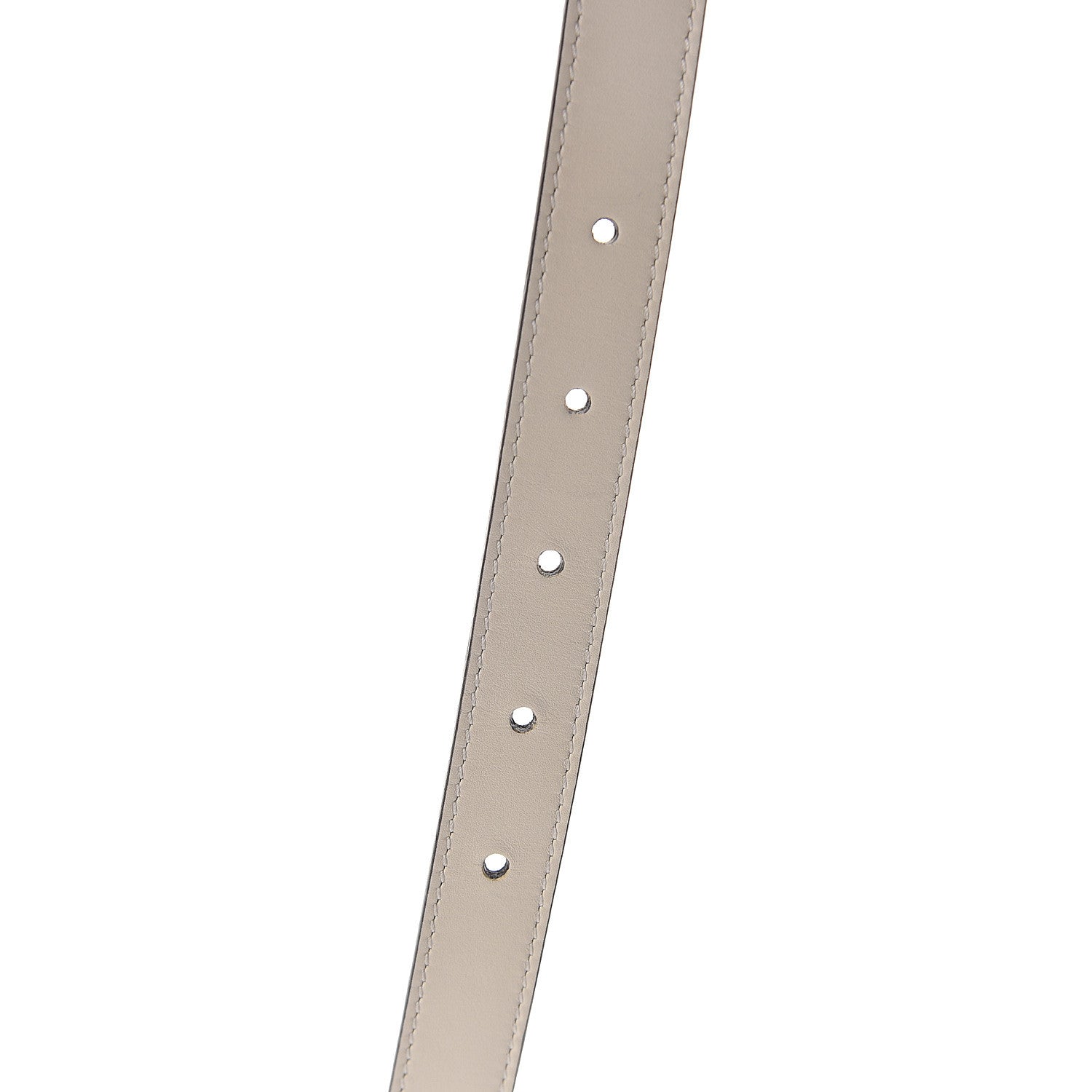 Gucci Calfskin Double G 20mm Belt 80 32 Mystic White 4 of 7