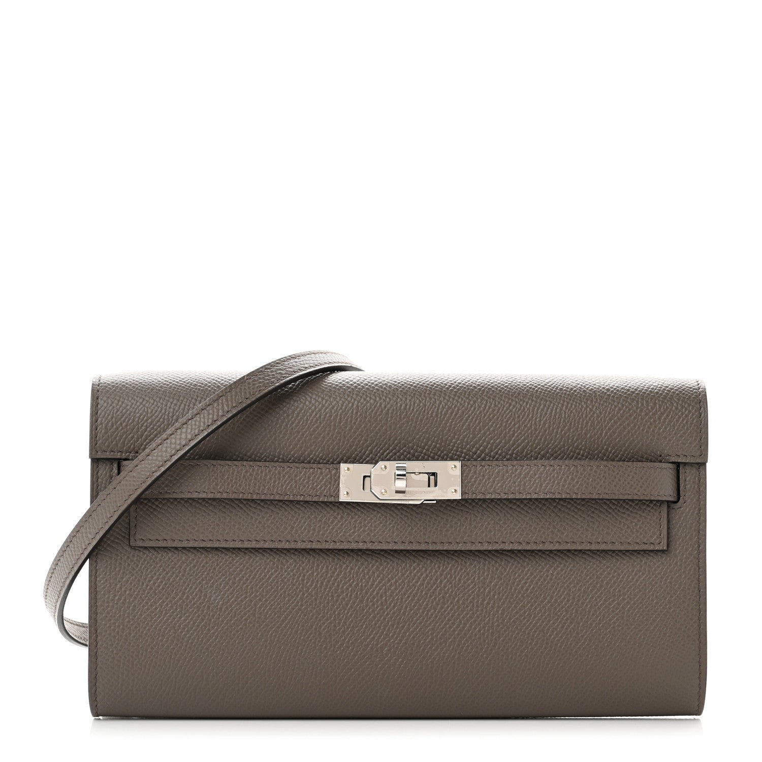 Hermes Epsom Kelly To Go Wallet Etain 1 of 7