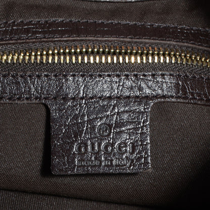 Gucci Monogram Hasler Hobo Dark Brown 5 of 7