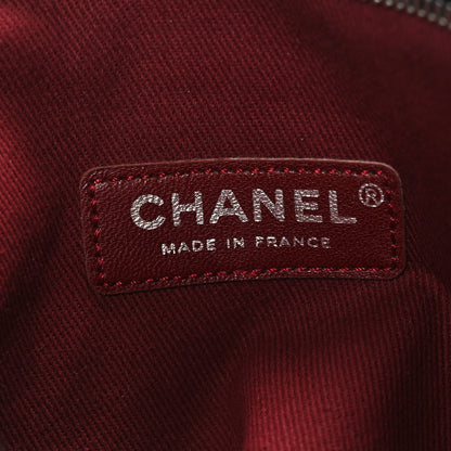 Chanel Caviar CC Tuck Medium Tote Black 6 of 9