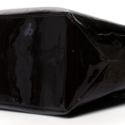 Louis Vuitton Vernis Wilshire MM Amarante 9 of 15