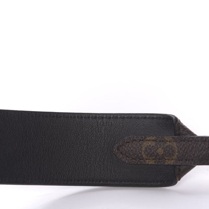 Louis Vuitton Monogram Bandouliere Shoulder Strap Black 5 of 5