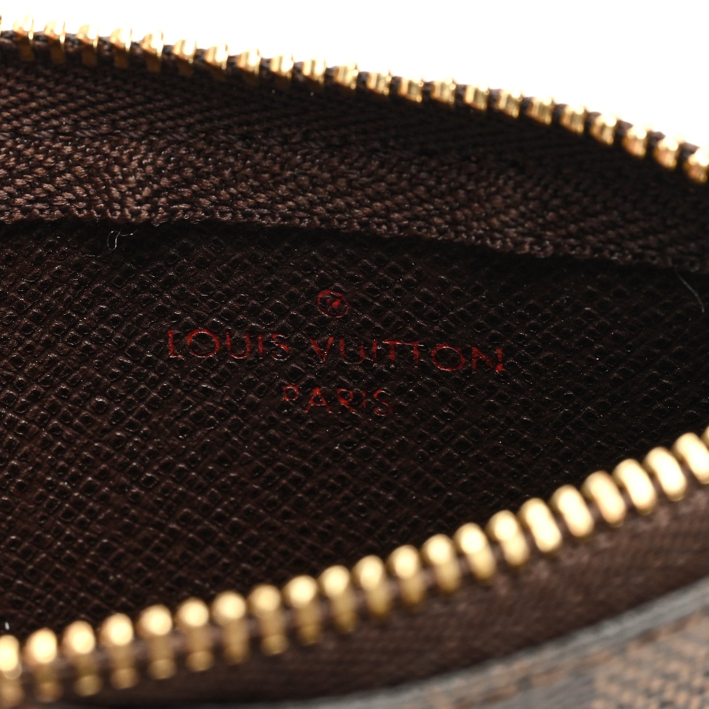 Damier Ebene Key Pouch
