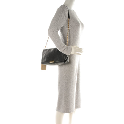 Burberry Signature Grain Medium Mildenhall Crossbody Bag Black 2 of 8