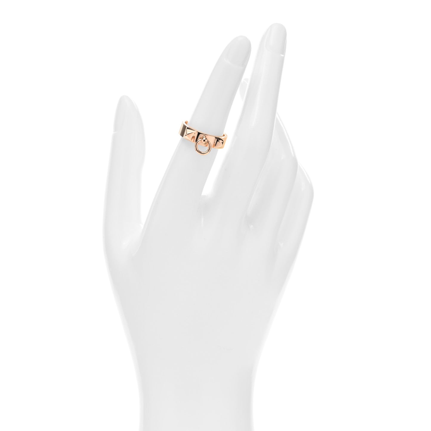 18K Rose Gold PM Collier De Chien Ring 52 6