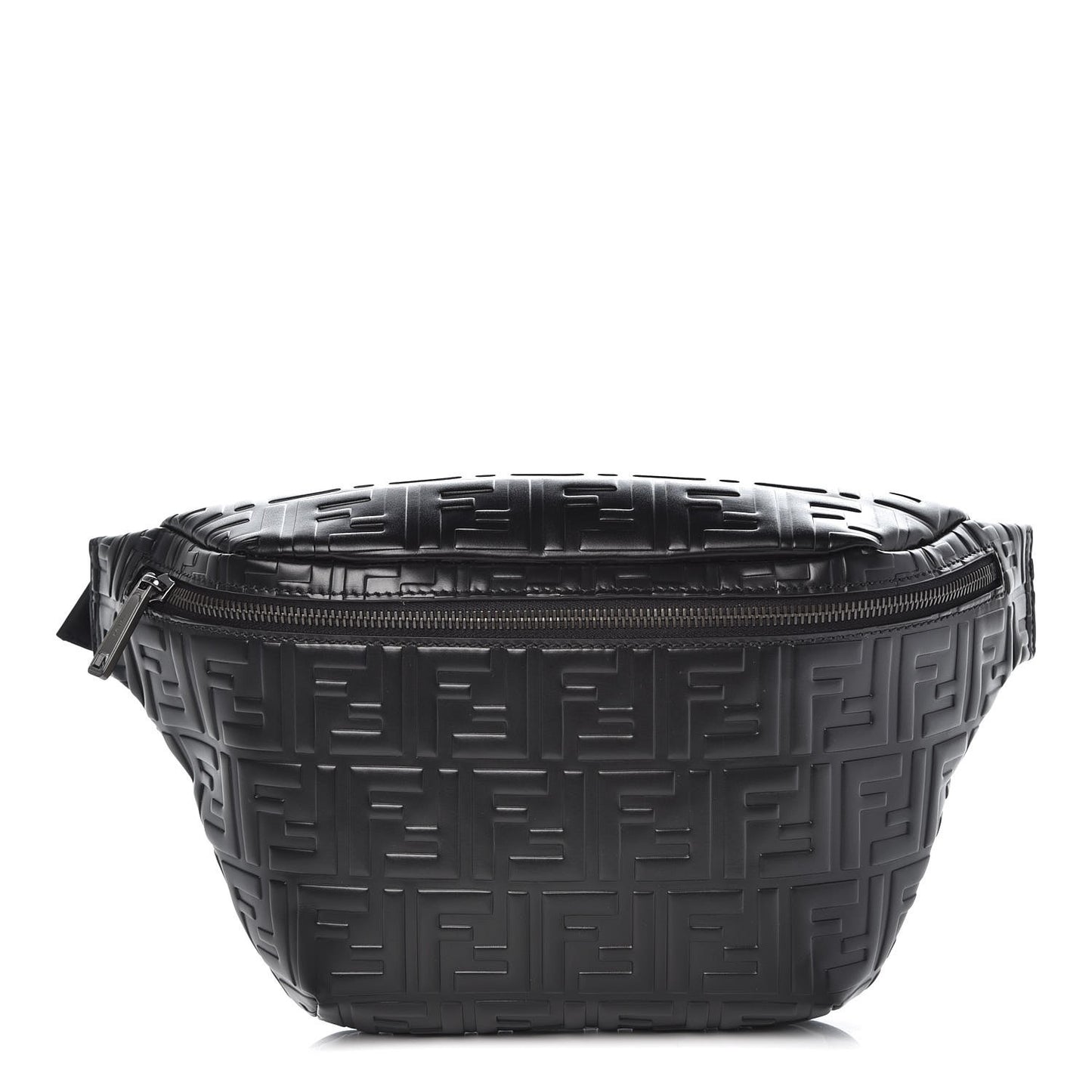 Vitello Century FF 1974 Embossed Belt Bag Black