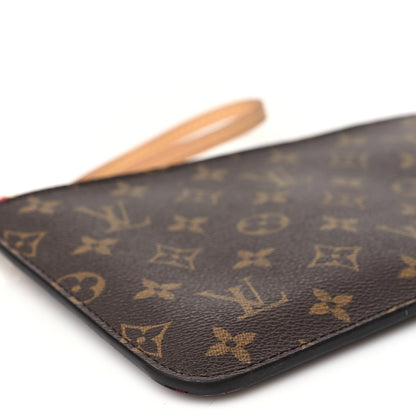 Louis Vuitton Monogram Neverfull MM GM Pochette Pivoine 8 of 9