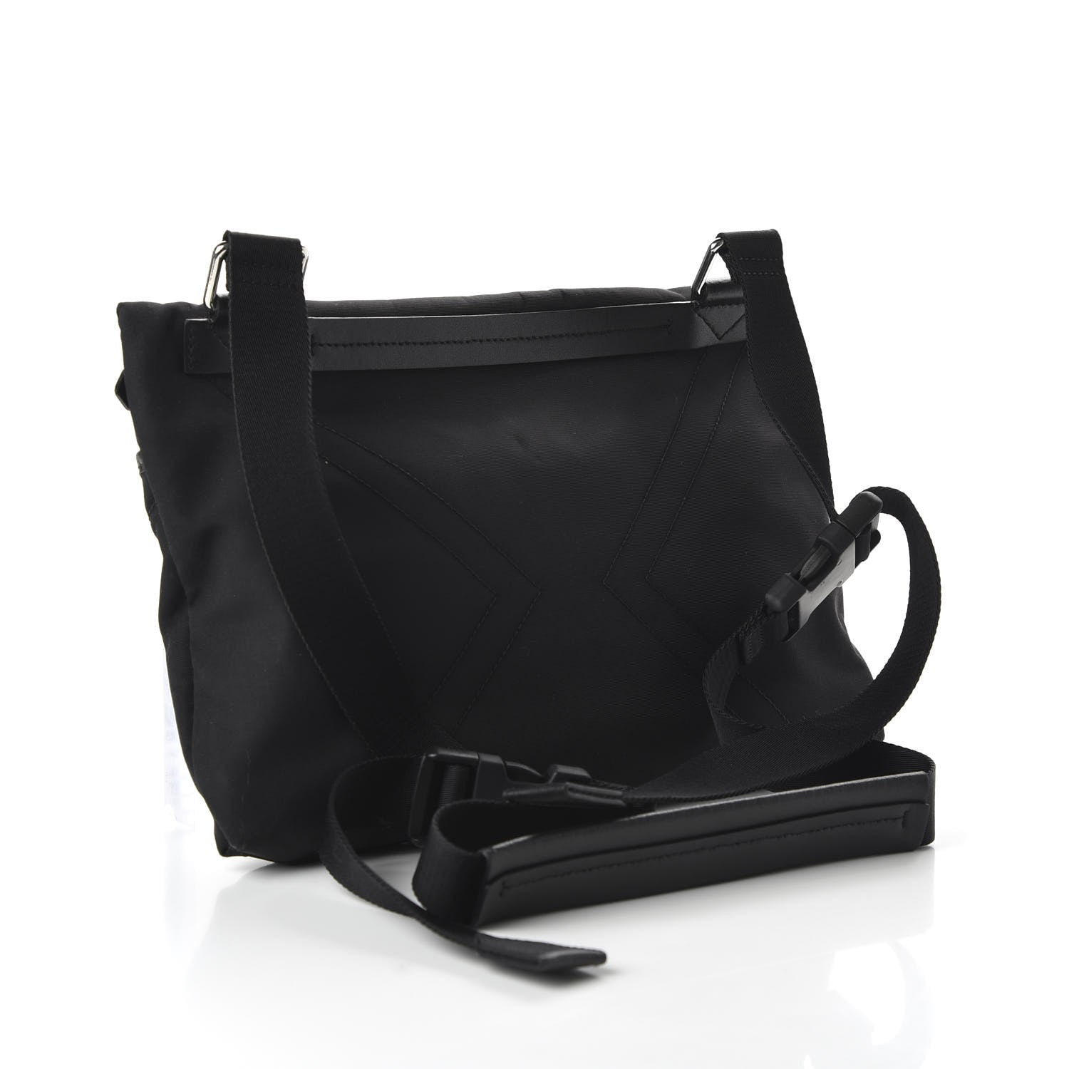 Givenchy Nylon Downtown Flat Messenger Black 3 of 9