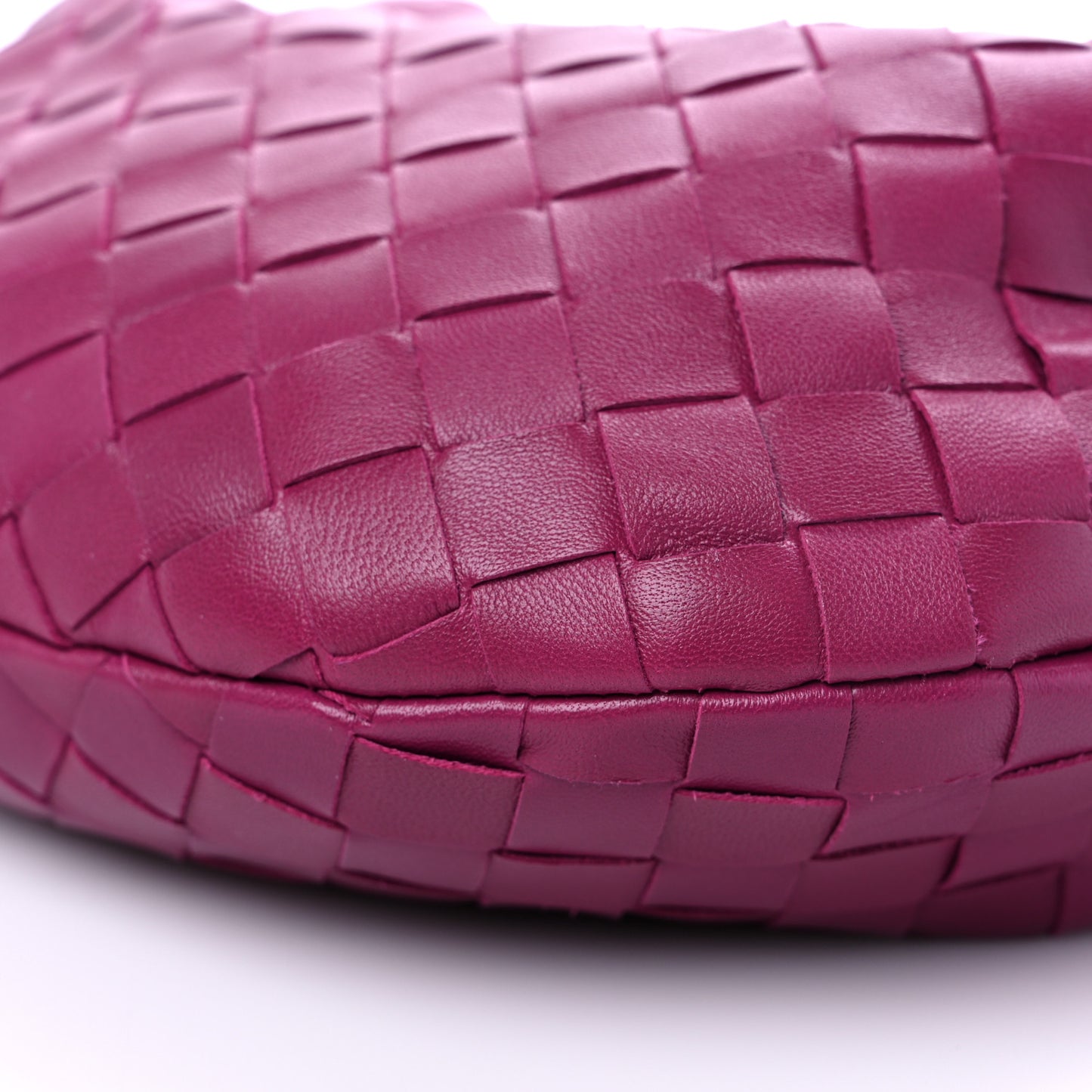Nappa Intrecciato Mini Jodie Cinnabar