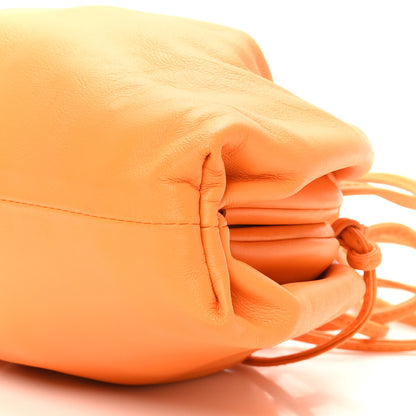 Bottega Veneta Butter Calfskin The Mini Pouch Tangerine 10 of 10