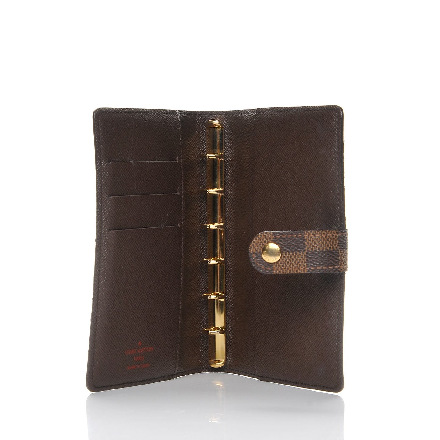 Damier Ebene Small Ring Agenda Cover