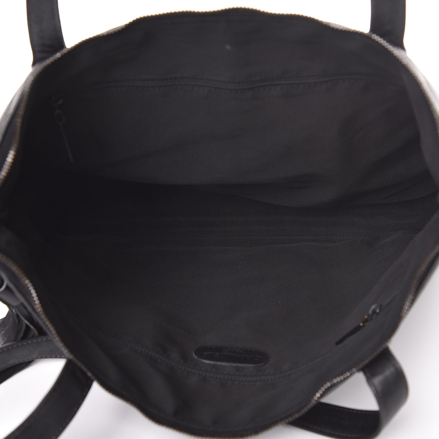 Chanel Calfskin CC Tassel Shopping Tote Black 5 of 16