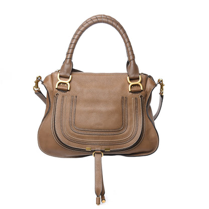 Chloe Calfskin Medium Marcie Satchel Nut 1 of 12