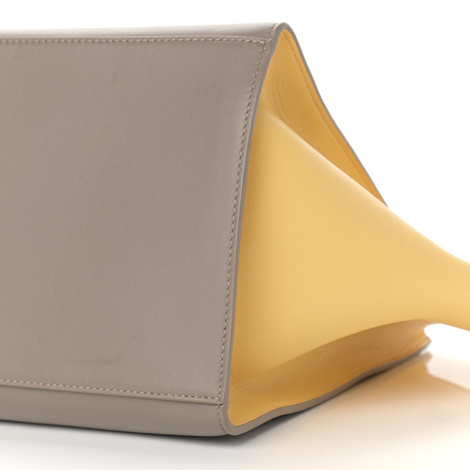 Celine Smooth Calfskin Medium Tri-Color Trapeze Butter 8 of 11