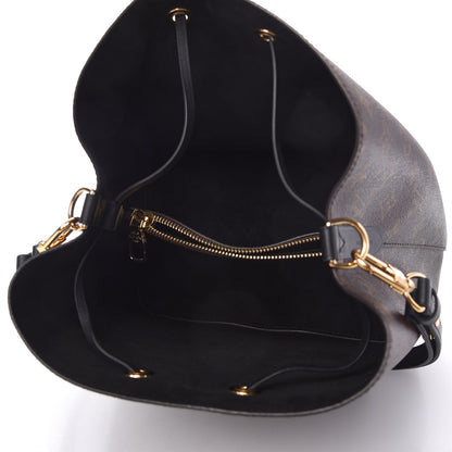 Louis Vuitton Monogram Neonoe MM Black 5 of 8