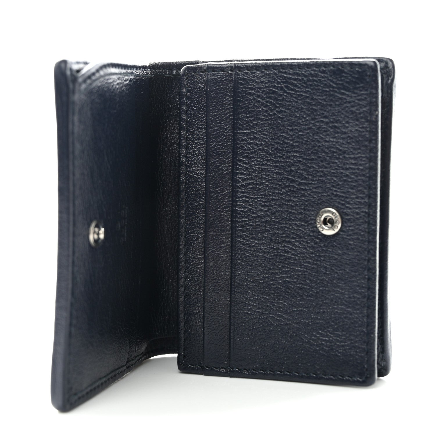 Gucci Monogram Multicolor Matelasse Diagonal GG Marmont Card Case Wallet Pink Blue 5 of 7