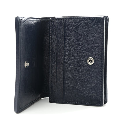 Gucci Monogram Multicolor Matelasse Diagonal GG Marmont Card Case Wallet Pink Blue 5 of 7