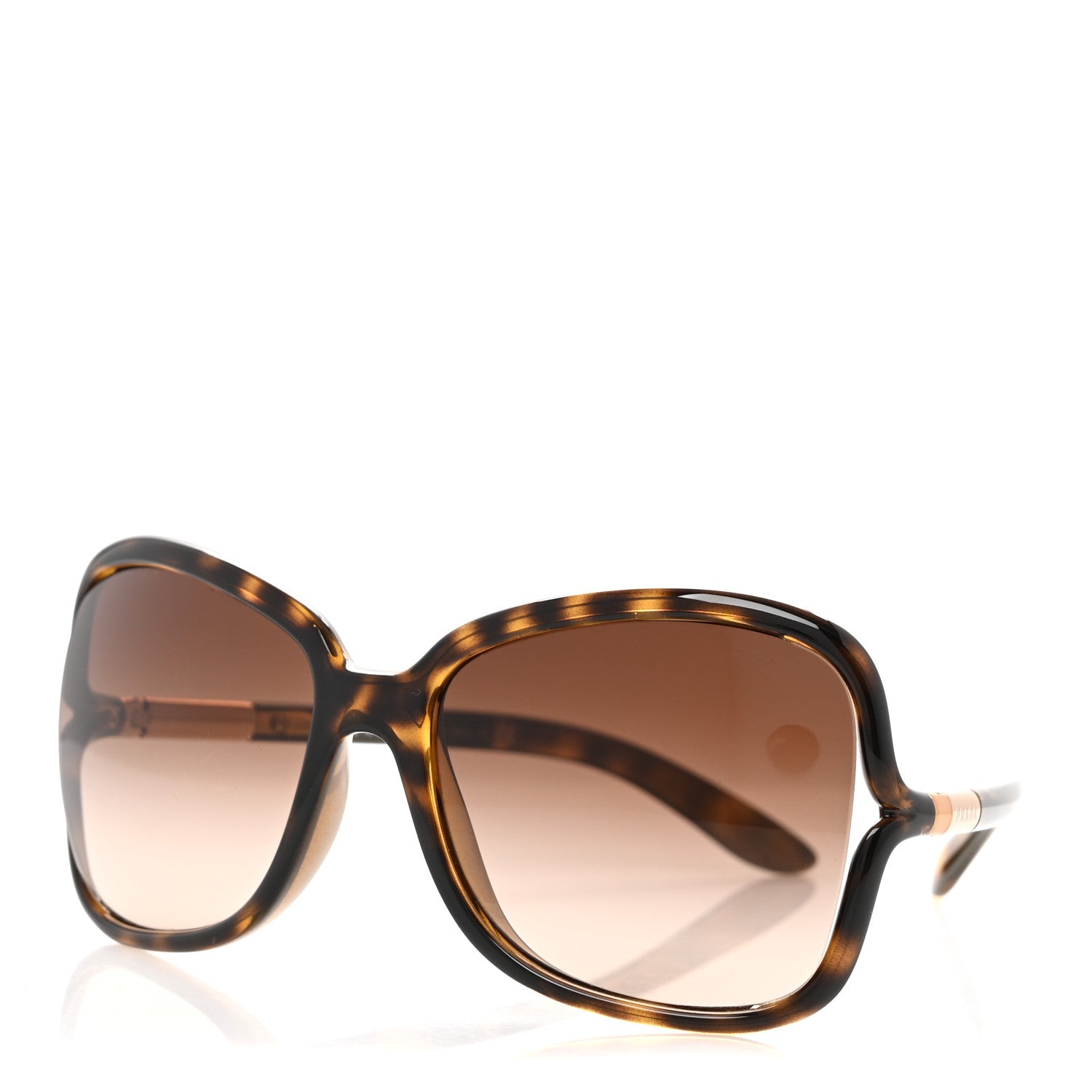 Prada Acetate SPR 28L Sunglasses Havana 1 of 7