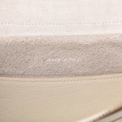 Celine Grained Calfskin Micro Belt Bag White 6 of 13