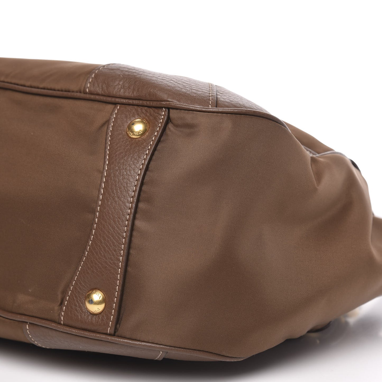 Nylon Tessuto Vitello Daino Tote Corinto