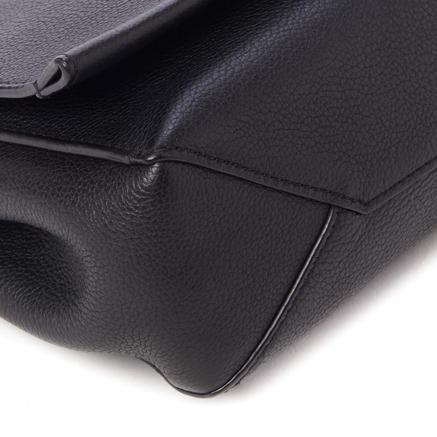 Louis Vuitton Calfskin Lockme II Chain Bag BB Black 6 of 8
