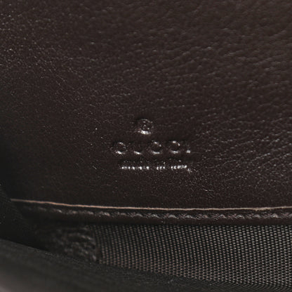 Gucci Monogram Margaux Calfskin Sukey Zip Around Wallet Beige Ebony Cocoa 6 of 6