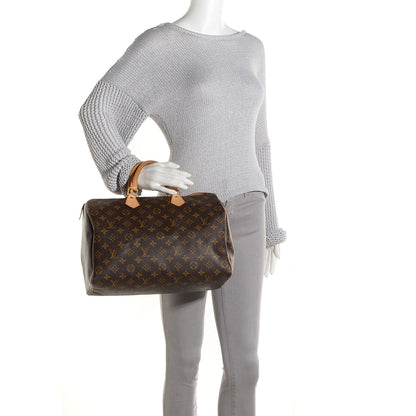 Louis Vuitton Monogram Speedy 35 2 of 8