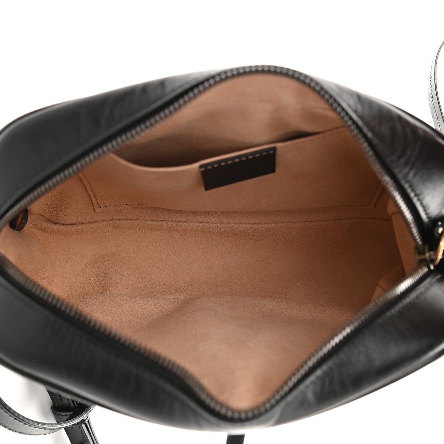 Calfskin Matelasse Small GG Marmont Chain Shoulder Bag Black