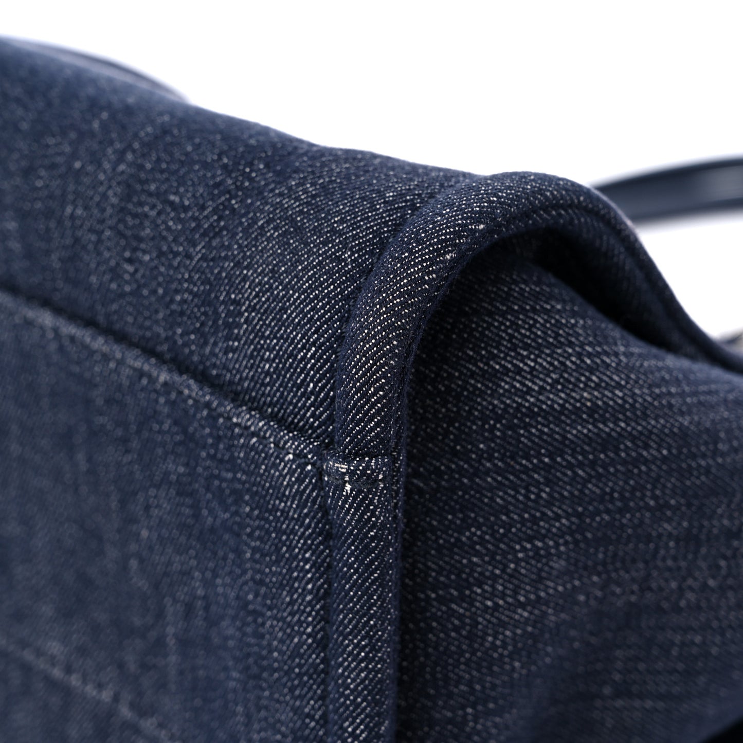 Denim Small Deauville Tote Dark Blue