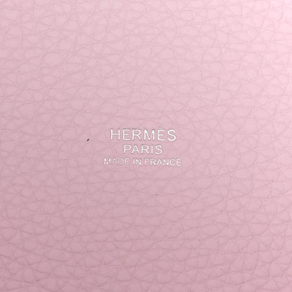 Hermes Taurillon Clemence Picotin Lock 18 PM Mauve Pale 6 of 11