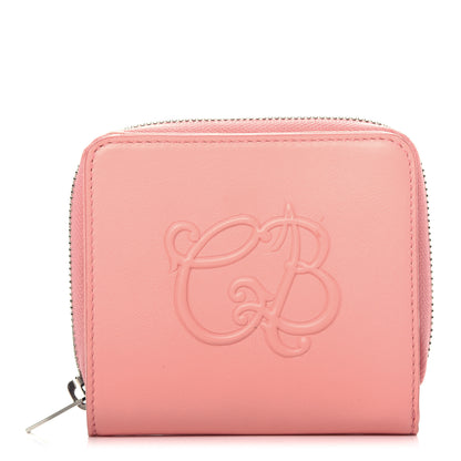 Balenciaga Goatskin Everyday Multi Zip Wallet Rose 1 of 9