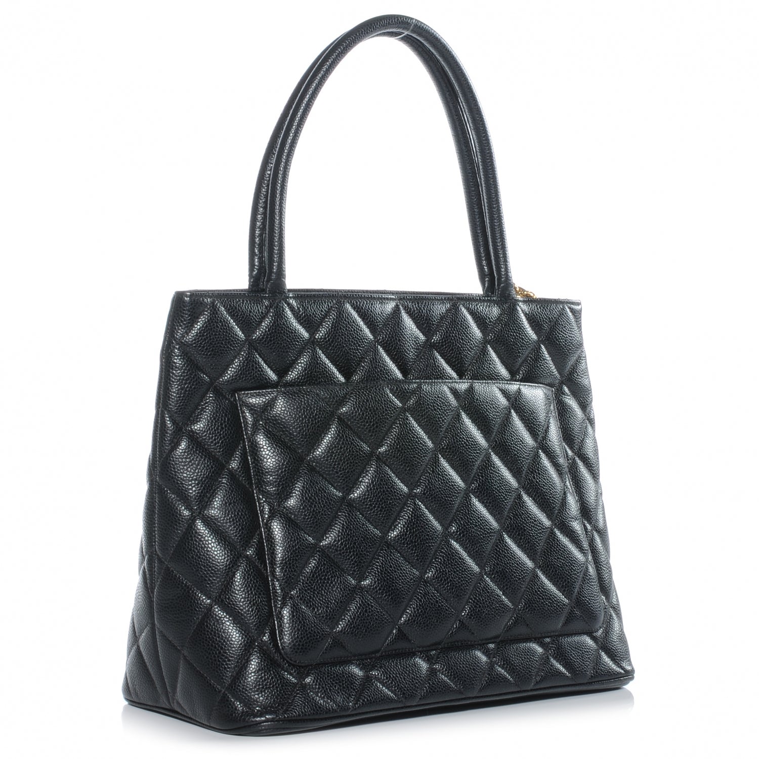Chanel Caviar Medallion Tote Black 4 of 8
