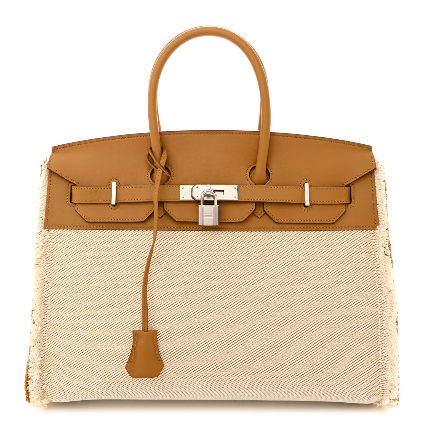Swift Twill H Fray Fray Birkin 35 Sesame Ecru