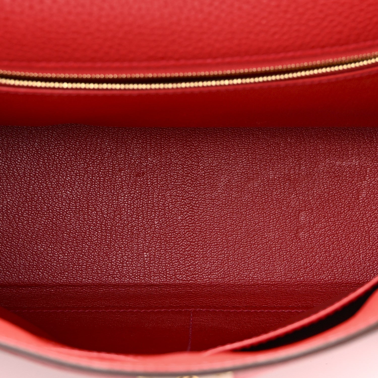 Hermes Taurillon Clemence Kelly Retourne 32 Rouge Casaque 5 of 10
