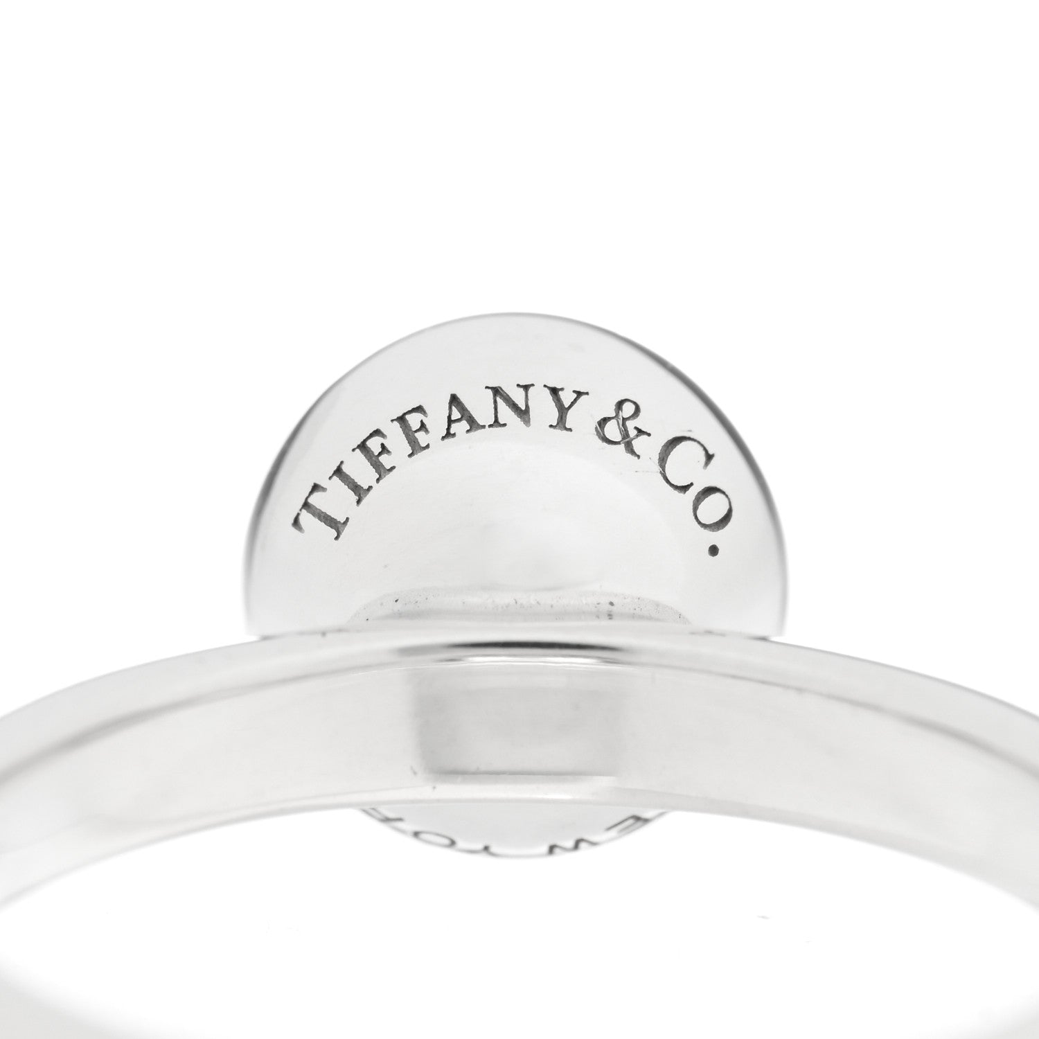 Tiffany Sterling Silver 8mm HardWear Ball Ring 48 4.5 5 of 5