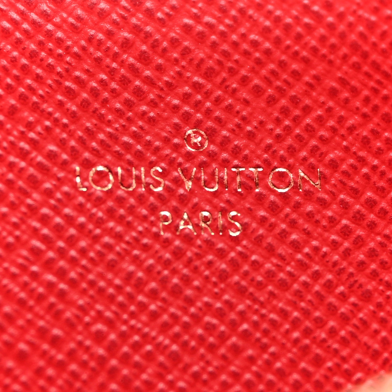 Louis Vuitton Damier Ebene Felicie Chain Wallet Zippered Insert 6 of 6