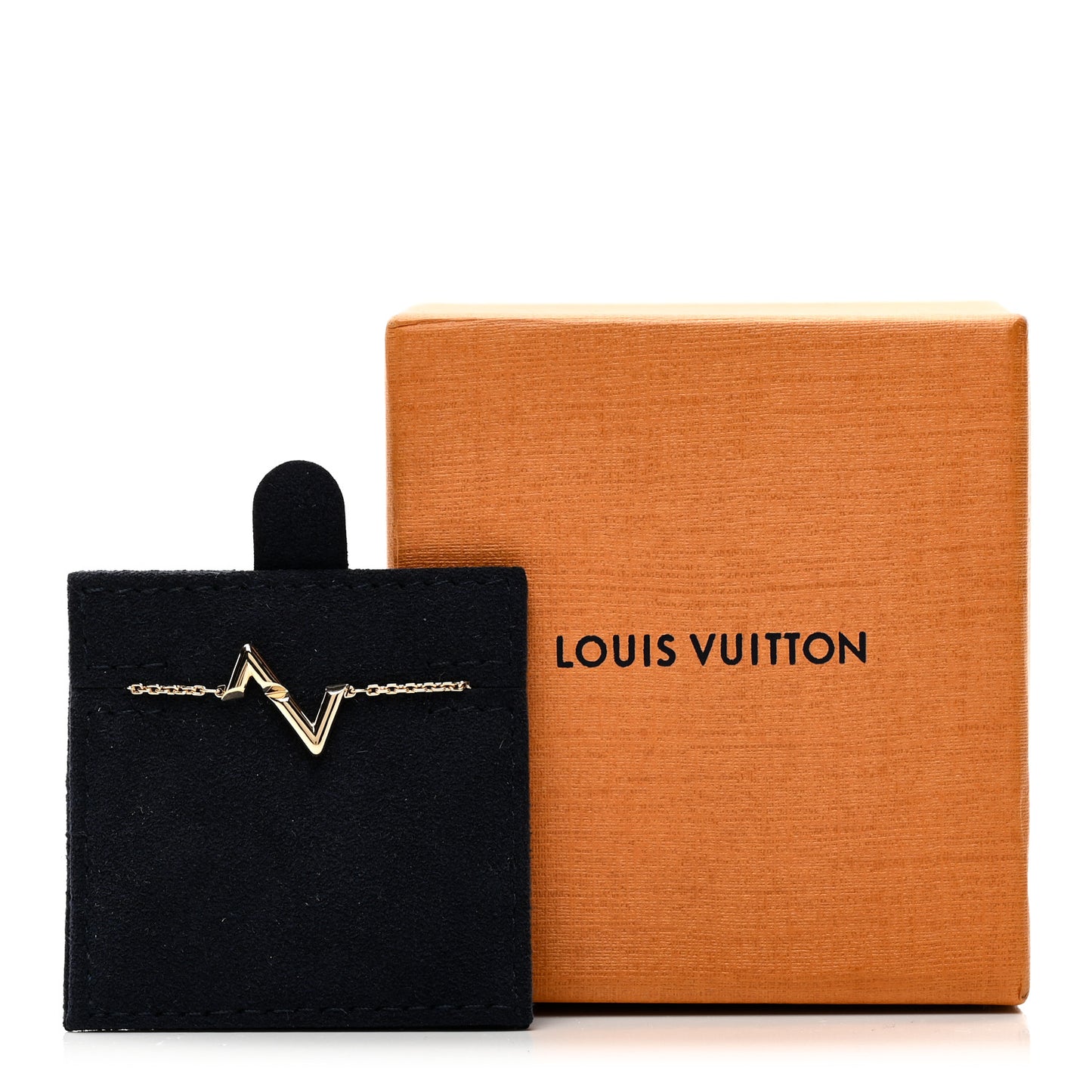 18K Yellow Gold Volt Upside Down Chain Bracelet