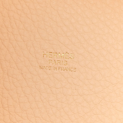 Hermes Taurillon Clemence Picotin Lock 18 PM Nata 6 of 10