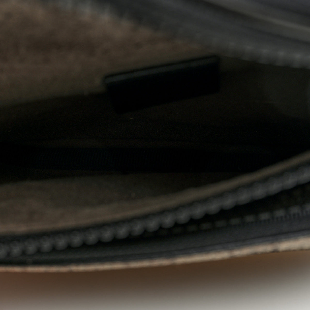 Gucci GG Supreme Monogram Belt Bag Black 5 of 10