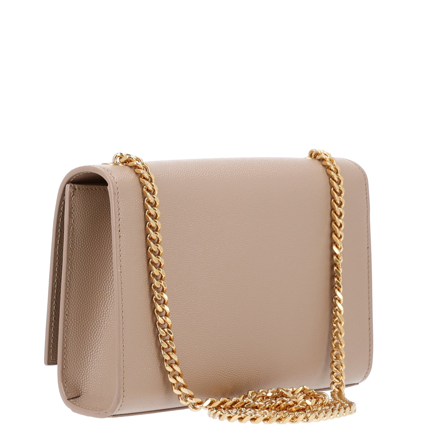 Grain De Poudre Small Monogram Kate Satchel Dark Beige