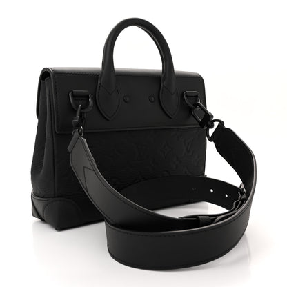 Louis Vuitton Taurillon Monogram Steamer PM NM Black 3 of 10