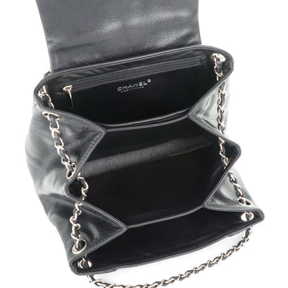 Chanel Caviar Quilted Accordion Mademoiselle Flap Black 4 of 6