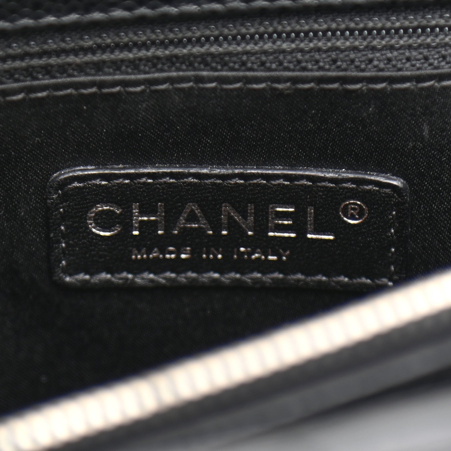 Chanel Caviar Quilted Grand Shopping Tote GST Black 7 of 15