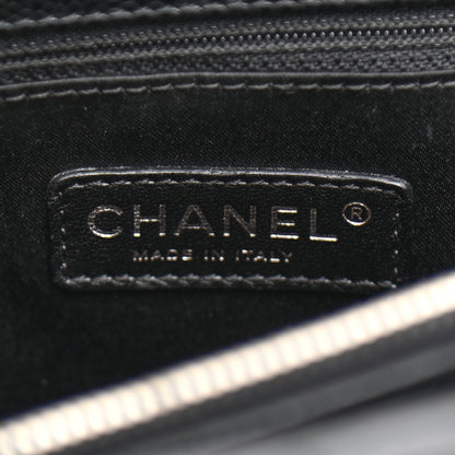 Chanel Caviar Quilted Grand Shopping Tote GST Black 7 of 15