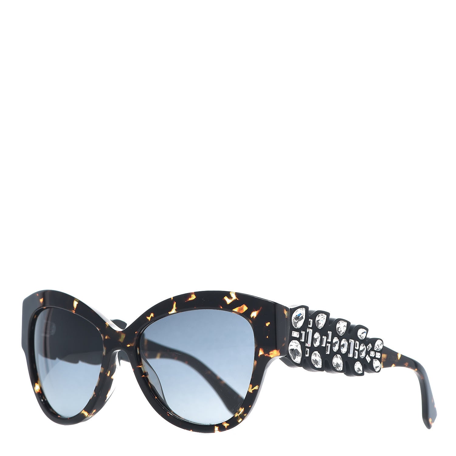 Fendi Croco Tail Sunglasses FF0139/S Havana 1 of 9